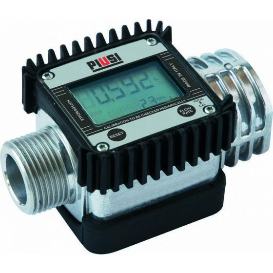 Compteur Digital Gasoil K24 Alu Male PIUSI - 08571 1 Compteur Digital Gasoil K24 Alu Male PIUSI - 08571