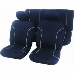 HOUSSE PHOENIX 100% POLYESTER 6PCS NOIR - 09610UNIVERSEL