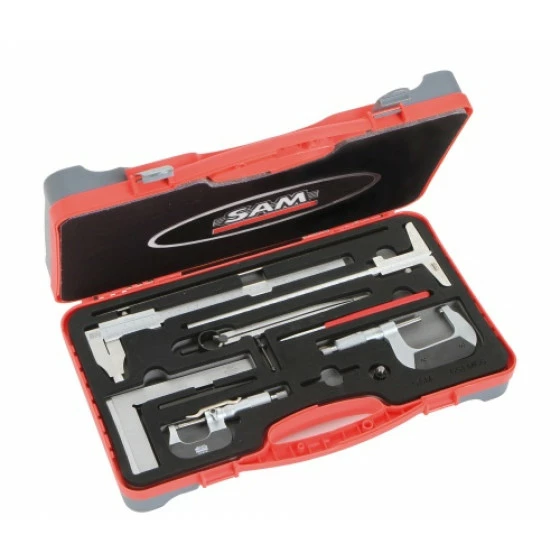 COMPOSITION DE MESURES DE PRÉCISION ET TRAÇAGE 11 OUTILS SAM OUTILLAGE-710J13 COMPOSITION DE MESURES DE PRÉCISION ET TRAÇAGE 11 OUTILS SAM OUTILLAGE-710J13 -SAM OUTILLAGE Shop 710 j13 01