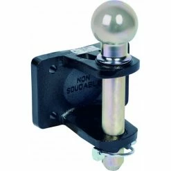 Chape Mixte 3t5 2 Trous Diam 17 Entraxe 90 (avec Visserie) POMMIER - 17576