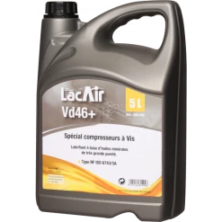 Bidon 5l Huile Compresseur Vis Vd46+ LACME - 484400
