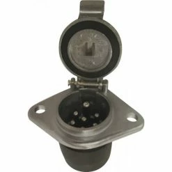 Socle Femelle Métallique 7 Plots 24v SODELEC - 16067