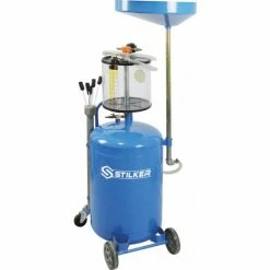 Vidangeur D'huile Pneumatique Mobile Par Gravité Et Aspiration 70l Avec Préchambre STILKER - 56760