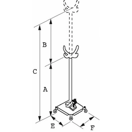 VERIN DE FOSSE 750 KG SAM OUTILLAGE - HF7A 2 VERIN DE FOSSE 750 KG SAM OUTILLAGE - HF7A – Image 2